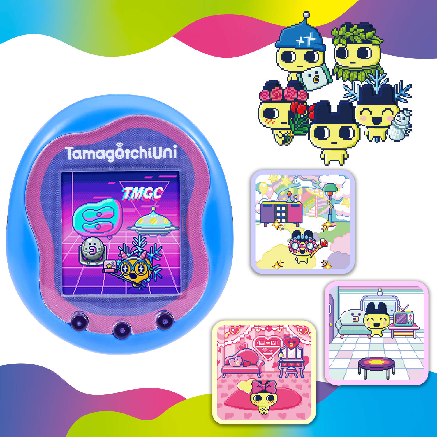 Tamagotchi Uni Blue | Products | Tamagotchi Uni | Official Tamagotchi Uni Blue | Products | Tamagotchi Uni | Official